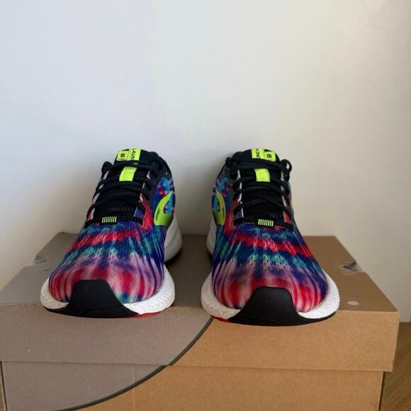 Brooks Launch 8 Rock N Roll Tie Dye Women Running Sneakers- SZ 9 - Picture 14 of 16
